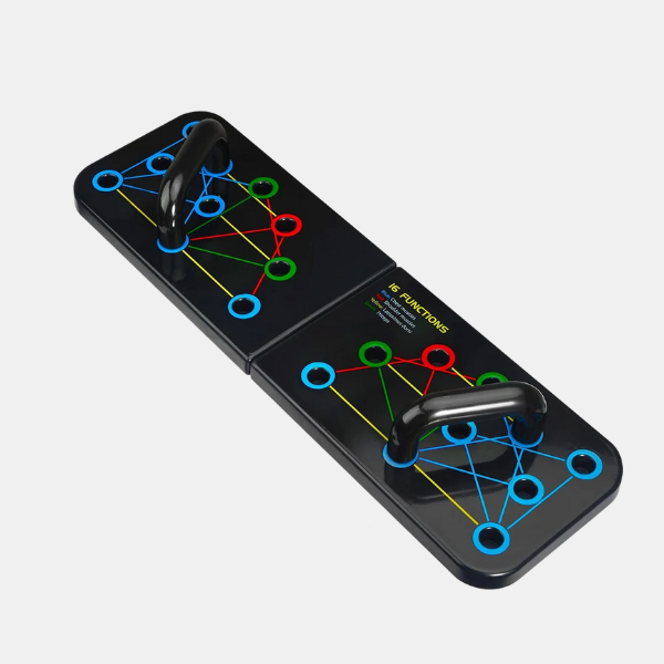 Geüpgradede Push-up Trainingsplank met Kleurengecodeerde Spiergerichte Posities voor Volledige Lichaamskracht-Exercise Equipment-DeWoonVallei-DeWoonVallei