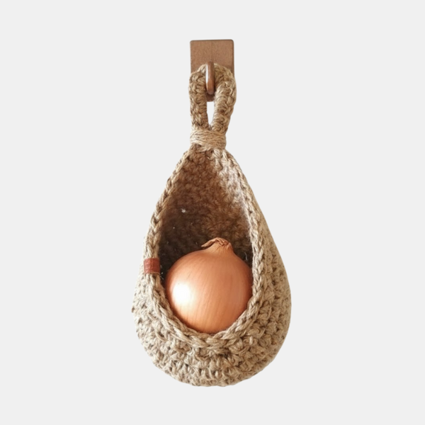 Gevlochten Hangmand Handgemaakt Boho Stijl voor Stijlvolle en Praktische Organisatie-Storage-DeWoonVallei-Klein-DeWoonVallei