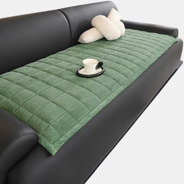 Gewatteerde Bankhoesmat Zachte Textuur met Beschermend Comfort-Sofa Covers-DeWoonVallei-DeWoonVallei