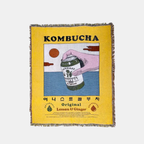 Gezellig Cartoon Kombucha Tapijt voor Sfeervol en Warm Thuis-Throw Blankets-DeWoonVallei-DeWoonVallei