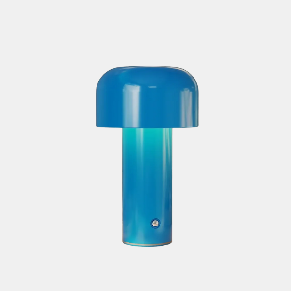 Gezellige Paddestoel Tafellamp Zacht Licht voor Ontspannende Sfeer-Table Lamp-DeWoonVallei-Blauw-DeWoonVallei