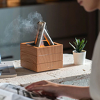 Gezellige Vlam Aroma Diffuser met Ultrasone Geurmist voor Ontspanning-Diffuser-DeWoonVallei-DeWoonVallei