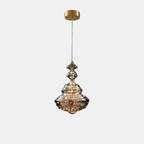 Glas Hanglamp Sterrenhemel Stijl met Verstelbare Kleur en Hoogte-Hanging Lamp-DeWoonVallei-C-DeWoonVallei