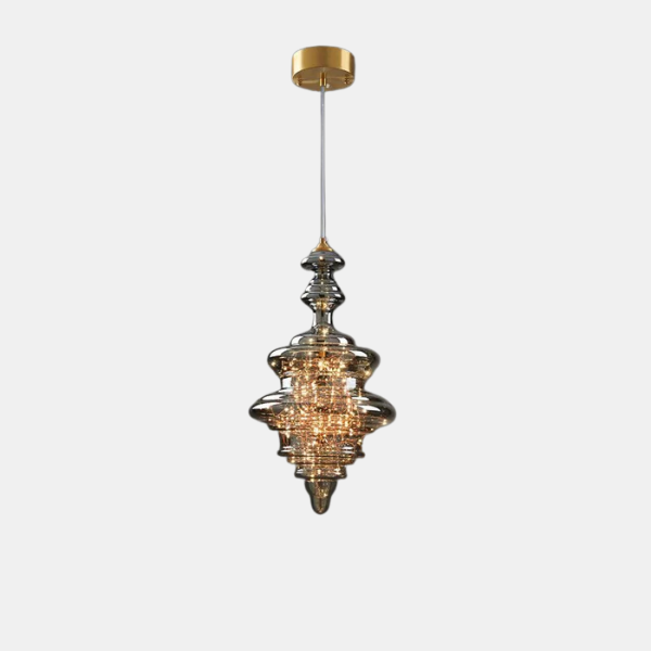 Glas Hanglamp Sterrenhemel Stijl met Verstelbare Kleur en Hoogte-Hanging Lamp-DeWoonVallei-D-DeWoonVallei