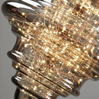 Glas Hanglamp Sterrenhemel Stijl met Verstelbare Kleur en Hoogte-Hanging Lamp-DeWoonVallei-DeWoonVallei