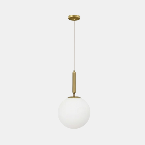 Glazen Bol Hanglamp Mid-Century Modern Stijl Elegante Sfeer-Hanging Lamp-DeWoonVallei-J-150-A-Warm Wit-DeWoonVallei