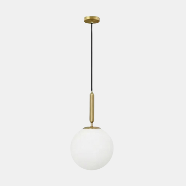 Glazen Bol Hanglamp Mid-Century Modern Stijl Elegante Sfeer-Hanging Lamp-DeWoonVallei-J-200-B-Warm Wit-DeWoonVallei