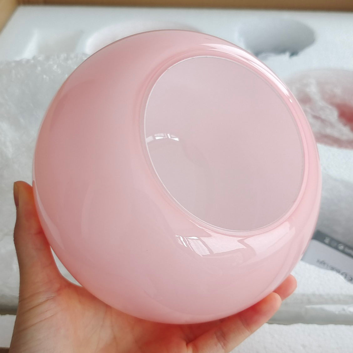 Glazen Plafondlamp met Gouden Afwerking – Modern Marshmallow Design voor Luxe en Speelse Verlichting-Ceiling Lamp-DeWoonVallei-DeWoonVallei