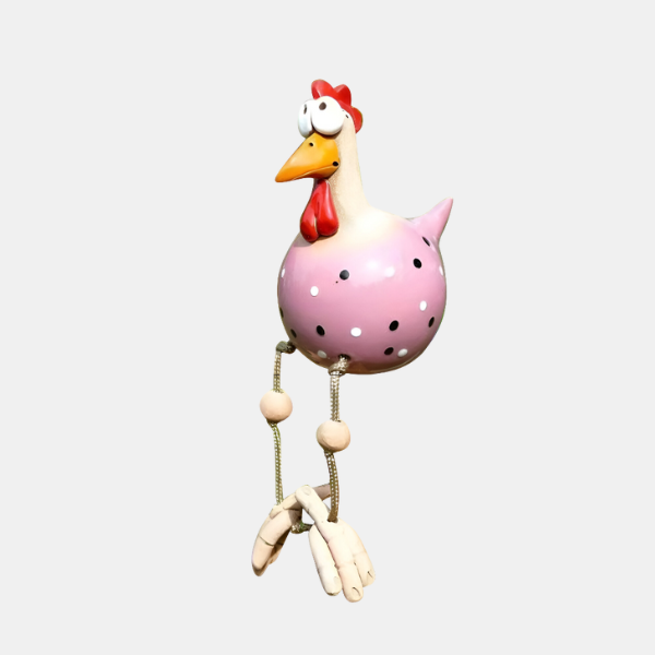 Grote-Ogen Haan Tuinbeeld Weerbestendig Resin Decoratief Beeld-Decor-DeWoonVallei-DeWoonVallei