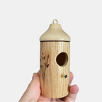 Handgemaakt Houten Vogelnesthuis Hangende Tuin en Balkondecoratie voor Kleine Vogels-DeWoonVallei-B-DeWoonVallei