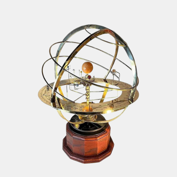 Handgemaakt Koperen Zonnestelsel Orrery Model Vintage Display voor Thuis en Studie-Decoration-DeWoonVallei-DeWoonVallei