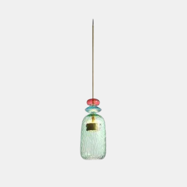 Handgemaakte Glazen Fluit Hanglamp Elegante Moderne Verlichting voor Thuis-Hanging Lamp-DeWoonVallei-DeWoonVallei