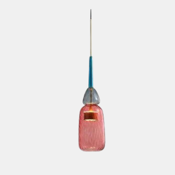 Handgemaakte Glazen Fluit Hanglamp Elegante Moderne Verlichting voor Thuis-Hanging Lamp-DeWoonVallei-DeWoonVallei