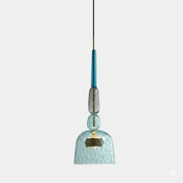 Handgemaakte Glazen Fluit Hanglamp Elegante Moderne Verlichting voor Thuis-Hanging Lamp-DeWoonVallei-DeWoonVallei