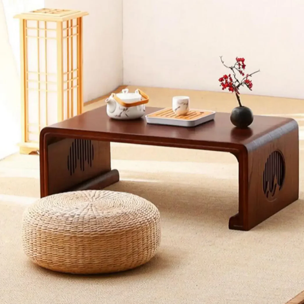 Handgemaakte Japanse Tatami Kussen Comfortabele Milieuvriendelijke Meditatie Zitplaats-Chair & Sofa Cushions-DeWoonVallei-DeWoonVallei