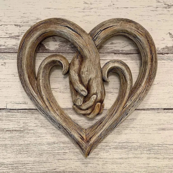 Handvorm Wanddecoratie Symbool van Eeuwige Liefde en Verbondenheid-Home Decor-DeWoonVallei-DeWoonVallei