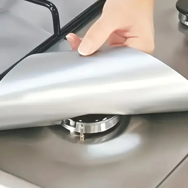 Herbruikbare Kookplaat Branders Beschermers Anti-aanbak Gemakkelijk Schoon Hittebestendig-Kitchen Accessories-DeWoonVallei-DeWoonVallei