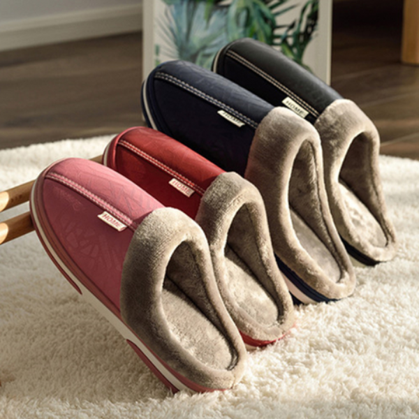 Heren Sloffen voor Binnen Pluche Warmte en Comfort-Slippers-DeWoonVallei-DeWoonVallei