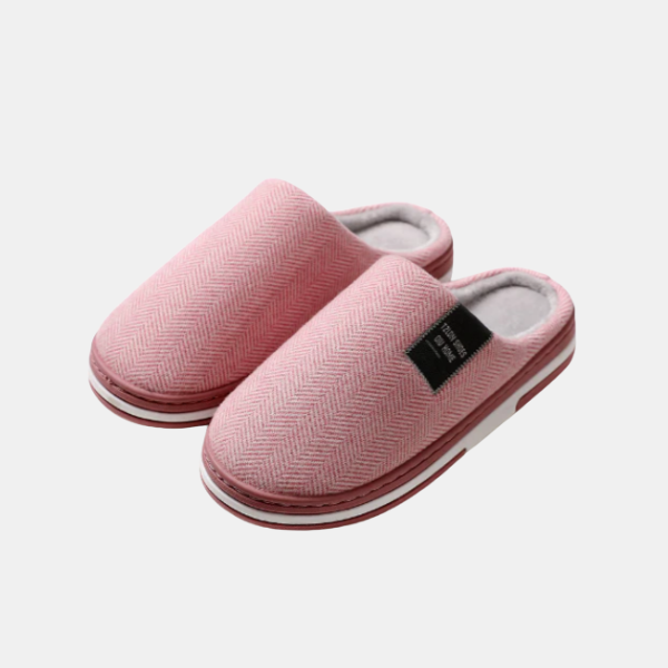 Heren Verwarmde Pluche Pantoffels Warme Comfort & Handsfree Gemak-Gentlemens Feet Nieuw-DeWoonVallei-Rood (t/m 41)-36-37-DeWoonVallei