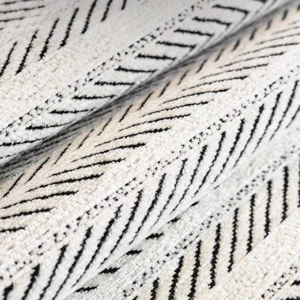 Herringbone Scallop Edge Bankhoes Zachte Microvezel Beschermhoes voor Woonkamer-Sofa Covers-DeWoonVallei-DeWoonVallei