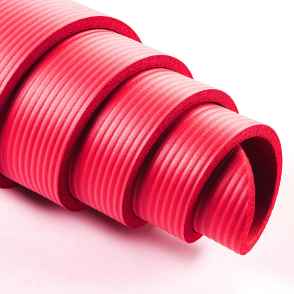 High Density Extra Thick Foldable Home Exercise Hot Yoga Mat-Thick Yoga Mat-DeWoonVallei-Rood-DeWoonVallei