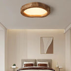 Houten Plafondlamp met Natuurlijke Warmte – Rustieke Elegant & Gezellige Sfeerverlichting-Lamp-DeWoonVallei-DeWoonVallei