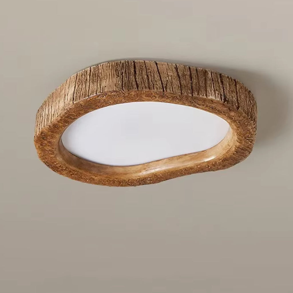 Houten Plafondlamp met Natuurlijke Warmte – Rustieke Elegant & Gezellige Sfeerverlichting-Lamp-DeWoonVallei-DeWoonVallei