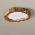 Houten Plafondlamp met Natuurlijke Warmte – Rustieke Elegant & Gezellige Sfeerverlichting-Lamp-DeWoonVallei-DeWoonVallei