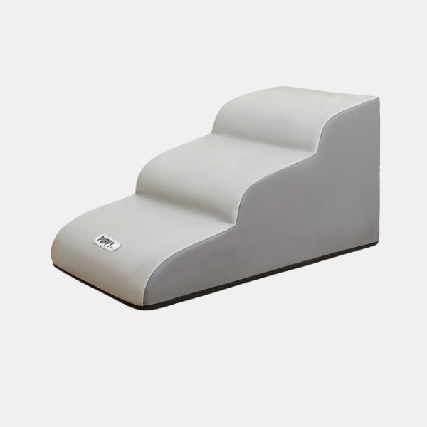 Huisdier Trapje met Antislip Treden en Stabiele Ondersteuning-Haus und Garten-DeWoonVallei-Grijs-DeWoonVallei