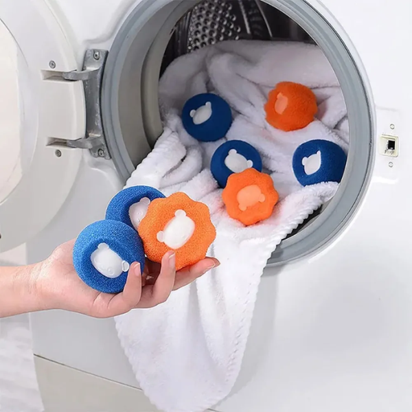 Huisdierhaar Verzamelende Wasballen voor Schoner Kleding Herbruikbare Pluisverwijderaar-Pet Hair Collector Laundry Balls-DeWoonVallei-DeWoonVallei