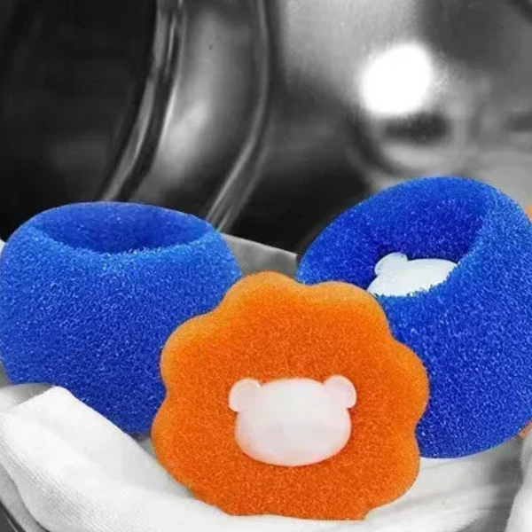 Huisdierhaar Verzamelende Wasballen voor Schoner Kleding Herbruikbare Pluisverwijderaar-Pet Hair Collector Laundry Balls-DeWoonVallei-DeWoonVallei
