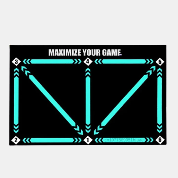 Indoor Voetbal Trainingsmat voor Kinderen en Tieners met Video Programma en Grip Sokken-Toys & Games-DeWoonVallei-Alleen Mat-DeWoonVallei