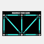 Indoor Voetbal Trainingsmat voor Kinderen en Tieners met Video Programma en Grip Sokken-Toys & Games-DeWoonVallei-Alleen Mat-DeWoonVallei