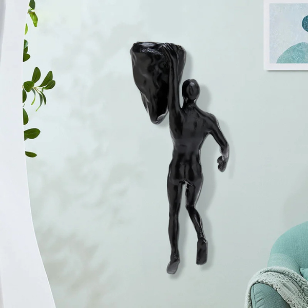 Inspirerende Klimbeeldjes Set van 6 voor Elegant Thuis- en Kantoorinterieur-Climbing Sculptures-DeWoonVallei-DeWoonVallei