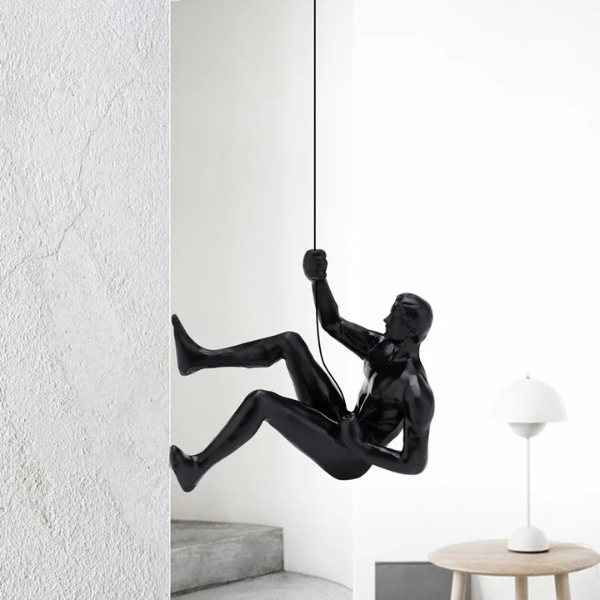 Inspirerende Klimbeeldjes Set van 6 voor Elegant Thuis- en Kantoorinterieur-Climbing Sculptures-DeWoonVallei-DeWoonVallei