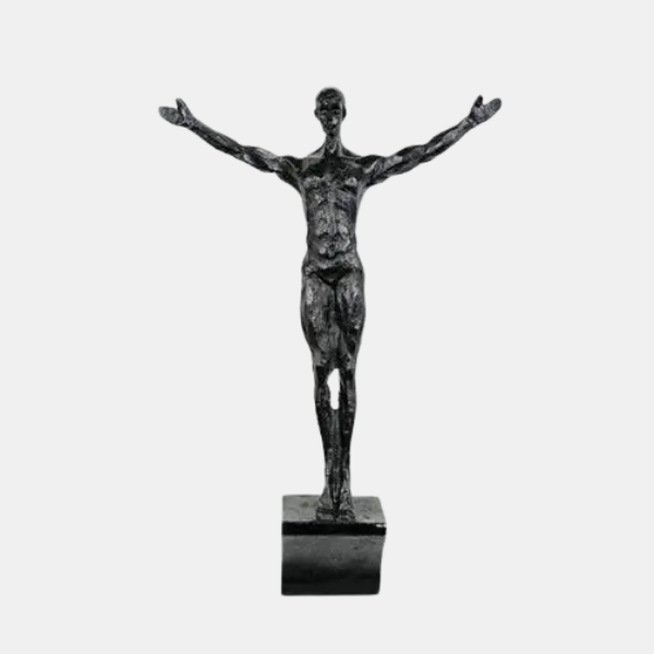 Inspirerende Klimbeeldjes Set van 6 voor Elegant Thuis- en Kantoorinterieur-Climbing Sculptures-DeWoonVallei-DeWoonVallei