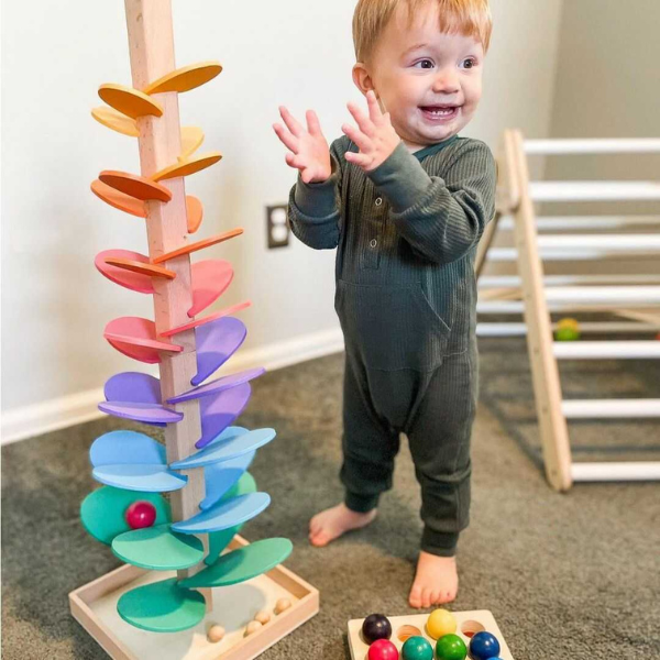 Interactieve Geluidstoren voor Peuters Kleurrijk Muzikaal Speelgoed voor Zintuiglijke Ontwikkeling-Baby Activity Toys-DeWoonVallei-DeWoonVallei