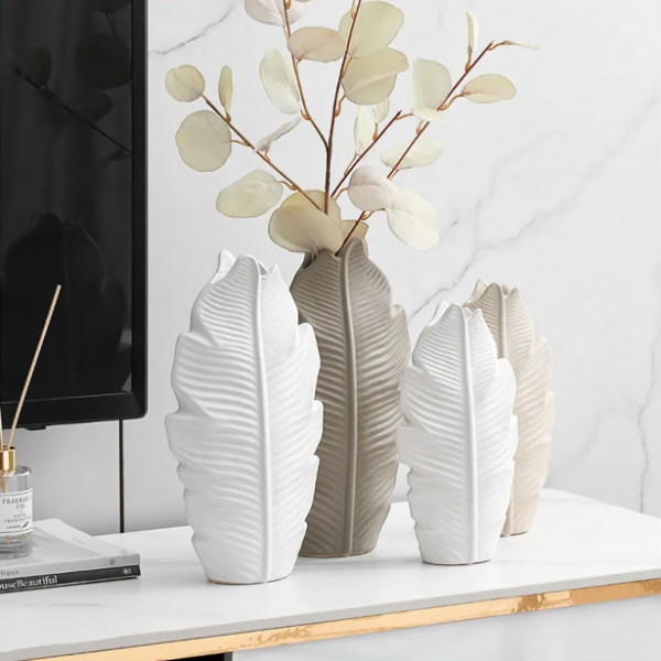 Keramische Elegantie Vaas Moderne Stijl voor Luxe Woondecoratie-Vase-DeWoonVallei-DeWoonVallei