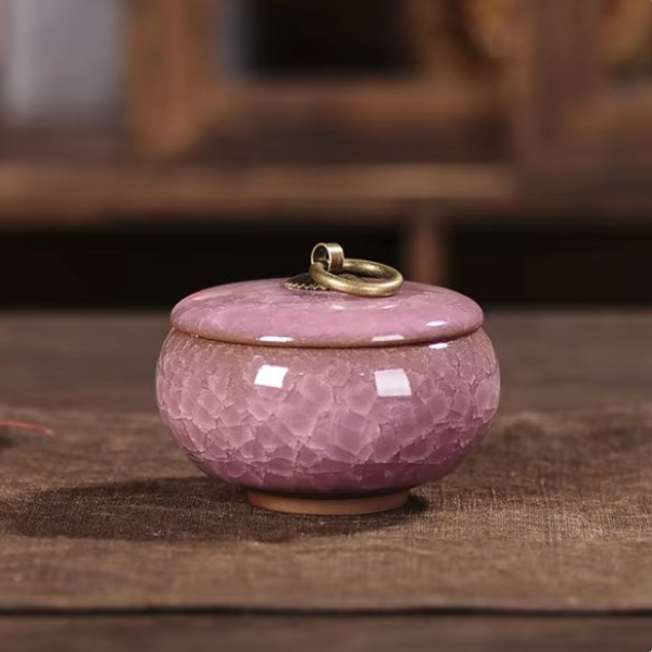 Keramische Huisdier Herdenkingsurn Handgemaakt Aandenken voor Troost en Herinnering-Dog & Cat Urn-DeWoonVallei-DeWoonVallei