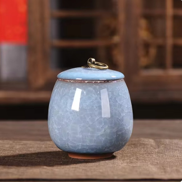 Keramische Huisdier Herdenkingsurn Handgemaakt Aandenken voor Troost en Herinnering-Dog & Cat Urn-DeWoonVallei-DeWoonVallei