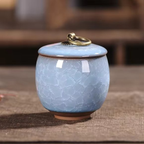 Keramische Huisdier Herdenkingsurn Handgemaakt Aandenken voor Troost en Herinnering-Dog & Cat Urn-DeWoonVallei-DeWoonVallei