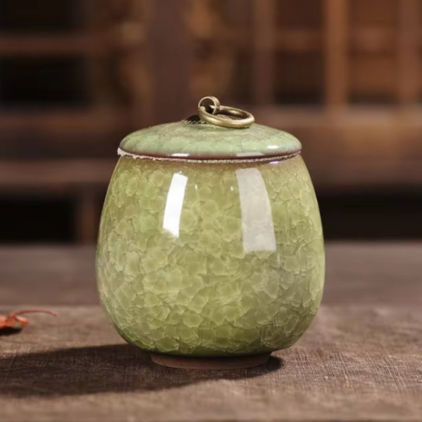 Keramische Huisdier Herdenkingsurn Handgemaakt Aandenken voor Troost en Herinnering-Dog & Cat Urn-DeWoonVallei-DeWoonVallei