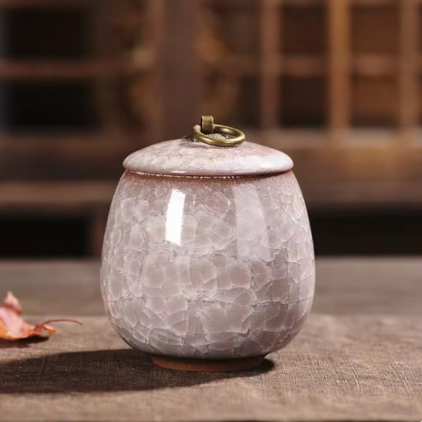 Keramische Huisdier Herdenkingsurn Handgemaakt Aandenken voor Troost en Herinnering-Dog & Cat Urn-DeWoonVallei-DeWoonVallei