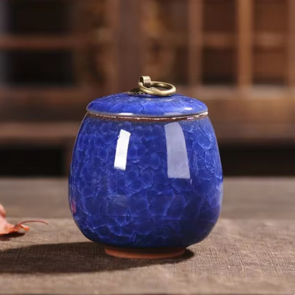 Keramische Huisdier Herdenkingsurn Handgemaakt Aandenken voor Troost en Herinnering-Dog & Cat Urn-DeWoonVallei-DeWoonVallei