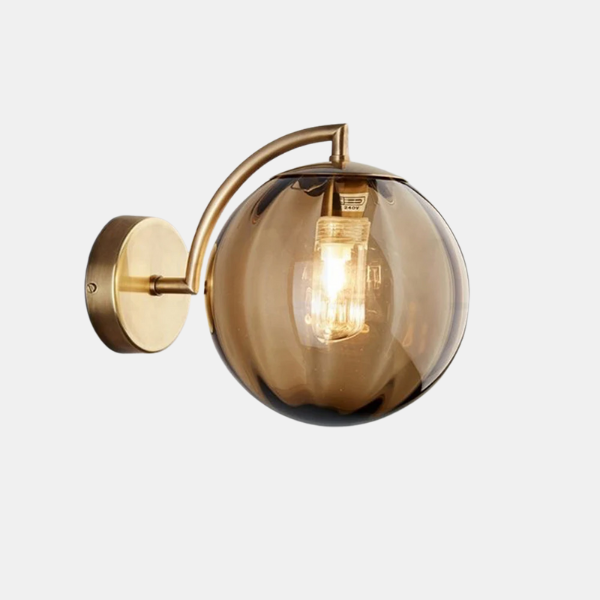 Kleurrijke Glazen Wandlamp Modern Scandinavische Stijl Levendige Verlichting-Wall Light Fixtures-DeWoonVallei-Koffie-DeWoonVallei