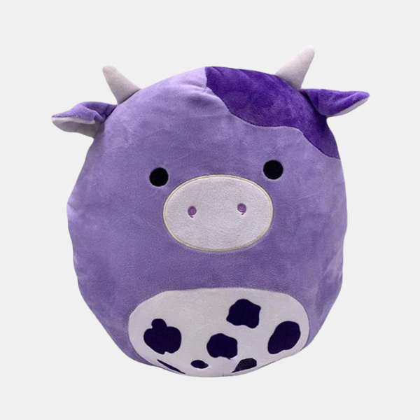 Knuffel Kussen Gezellig Comfort voor Knuffelen en Ontspanning-Toys-DeWoonVallei-Blauwebes Koe-M (20 cm)-DeWoonVallei
