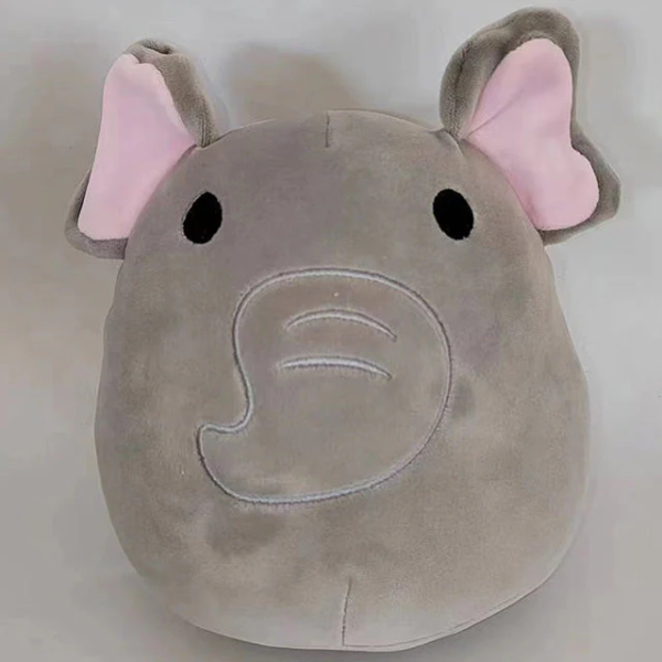 Knuffel Kussen Gezellig Comfort voor Knuffelen en Ontspanning-Toys-DeWoonVallei-Olifant-M (20 cm)-DeWoonVallei