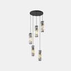 Kristallen Glazen Kroonluchter Hanglamp Moderne Industriële Stijl voor Elegante Woonruimtes-Hanging Lamp-DeWoonVallei-DeWoonVallei