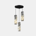 Kristallen Glazen Kroonluchter Hanglamp Moderne Industriële Stijl voor Elegante Woonruimtes-Hanging Lamp-DeWoonVallei-DeWoonVallei
