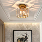Kristallen Plafondlamp Modern Design voor Elegante Huiselijke Sfeer-Ceiling Light-DeWoonVallei-DeWoonVallei